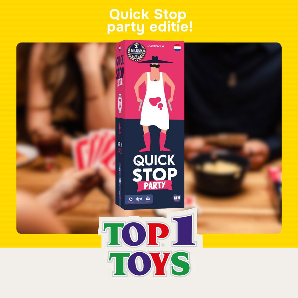 🎉 𝐐𝐮𝐢𝐜𝐤𝐬𝐭𝐨𝐩 𝐏𝐚𝐫𝐭𝐲 – 𝐝é 𝐩𝐚𝐫𝐭𝐲-𝐞𝐝𝐢𝐭𝐢𝐞 𝐯𝐨𝐨𝐫 𝐞𝐞𝐧 𝐚𝐯𝐨𝐧𝐝 𝐯𝐨𝐥 𝐡𝐢𝐥𝐚𝐫𝐢𝐭𝐞𝐢𝐭! 🃏 Denk snel, lach hard en speel je kaarten als…