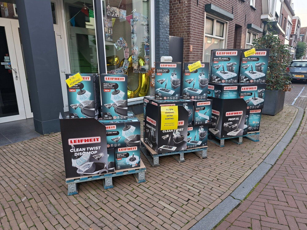 NIEUW VAN LEIFHEIT BLACK DIAMOND VLOERWISSERS. ‼️ALLEEN VANDAAG EXTRA VOORDELIG‼️