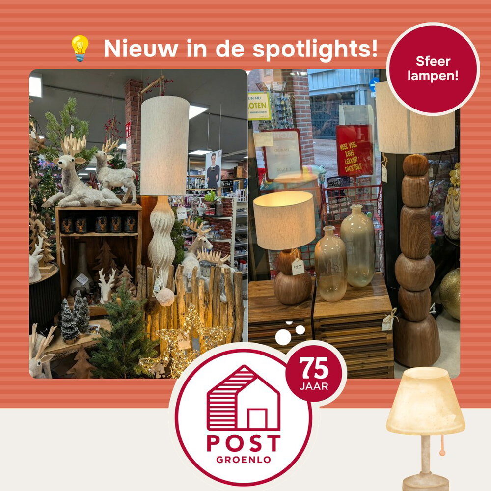 ✨ 𝐃é 𝐬𝐟𝐞𝐞𝐫𝐦𝐚𝐤𝐞𝐫𝐬 𝐯𝐨𝐨𝐫 𝐣𝐨𝐮𝐰 𝐢𝐧𝐭𝐞𝐫𝐢𝐞𝐮𝐫! 🤎🤍 Deze prachtige lampen zijn binnen gekomen! In het bruin en wit! Perfect om…