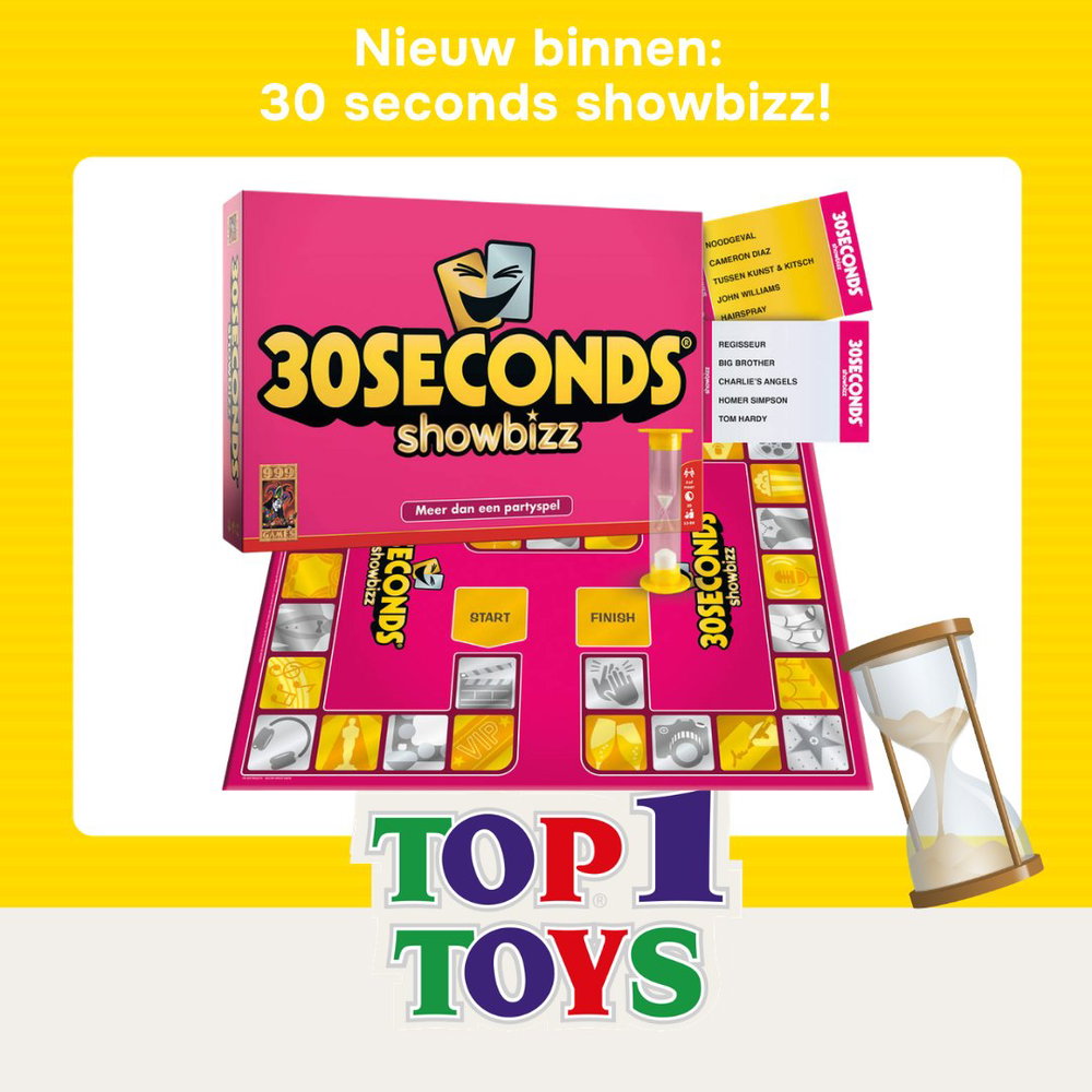 🎬✨ 𝐋𝐢𝐠𝐡𝐭𝐬, 𝐜𝐚𝐦𝐞𝐫𝐚, 𝐚𝐜𝐭𝐢𝐞! 🍿🎤 De nieuwste editie van 30 Seconds® Showbizz is er! 🤩 Test je kennis van beroemde acteurs,…